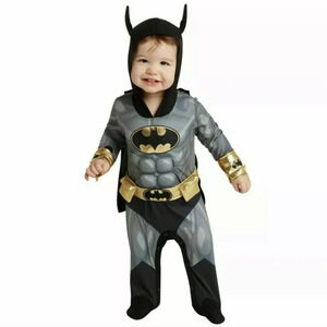 New DC Batman Infant Baby Halloween Costume 0-6M 6 Months